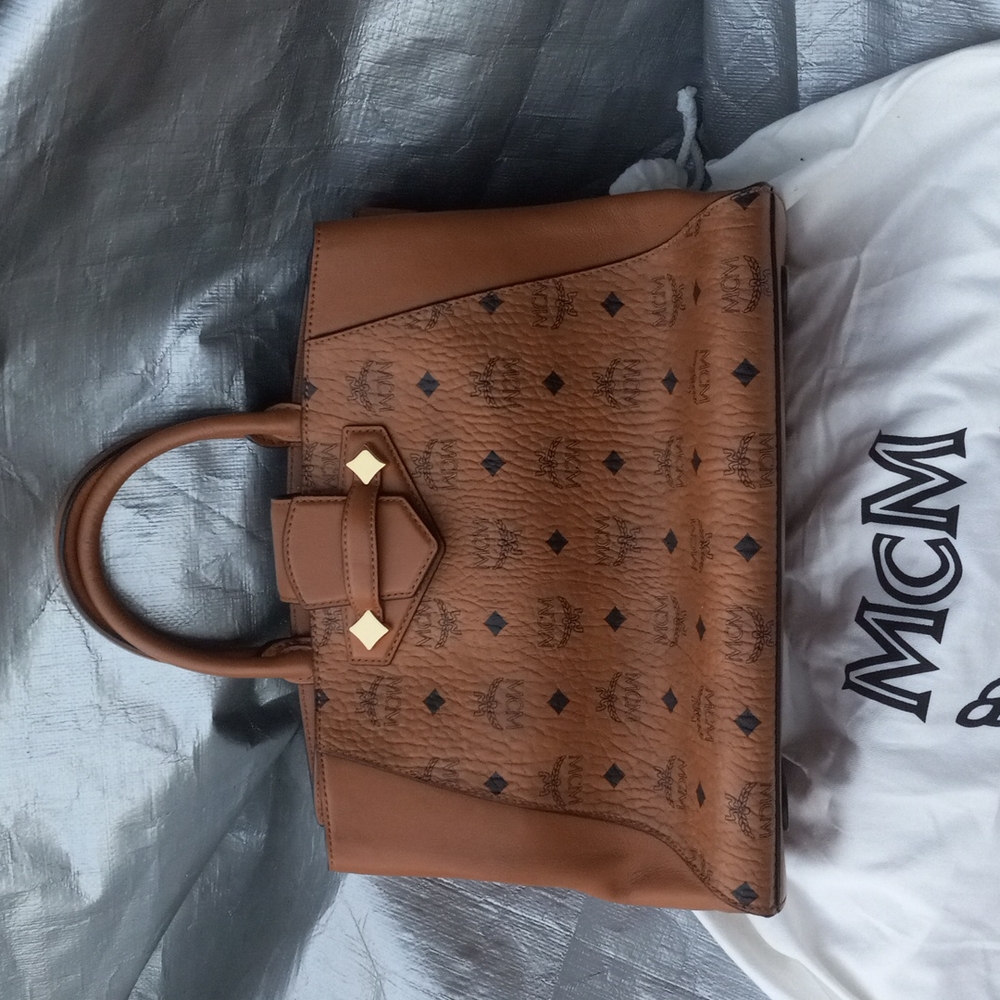 MCM Visetos handbag